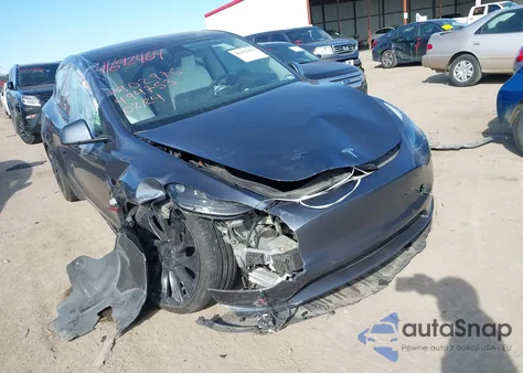 2022 Tesla Model Y Performance Dual Motor All-Wheel Drive из США, поврежденный, VIN 7SAYGDEF8NF494753